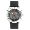 Fastrack Quartz Analog Digital Red Dial Leather Strap Watch for Guys - image number 0