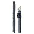 22 mm Blue Genuine Leather Strap for Men - image number 2