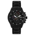 Titan Quartz Chronograph Black Dial Stainless Steel Strap Watch for Men - image number 0