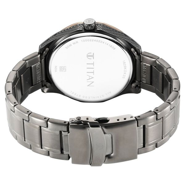 Titan Regalia Opulent Quartz Analog Silver Dial Silver Stainless Steel Strap Watch for Men - image number 4