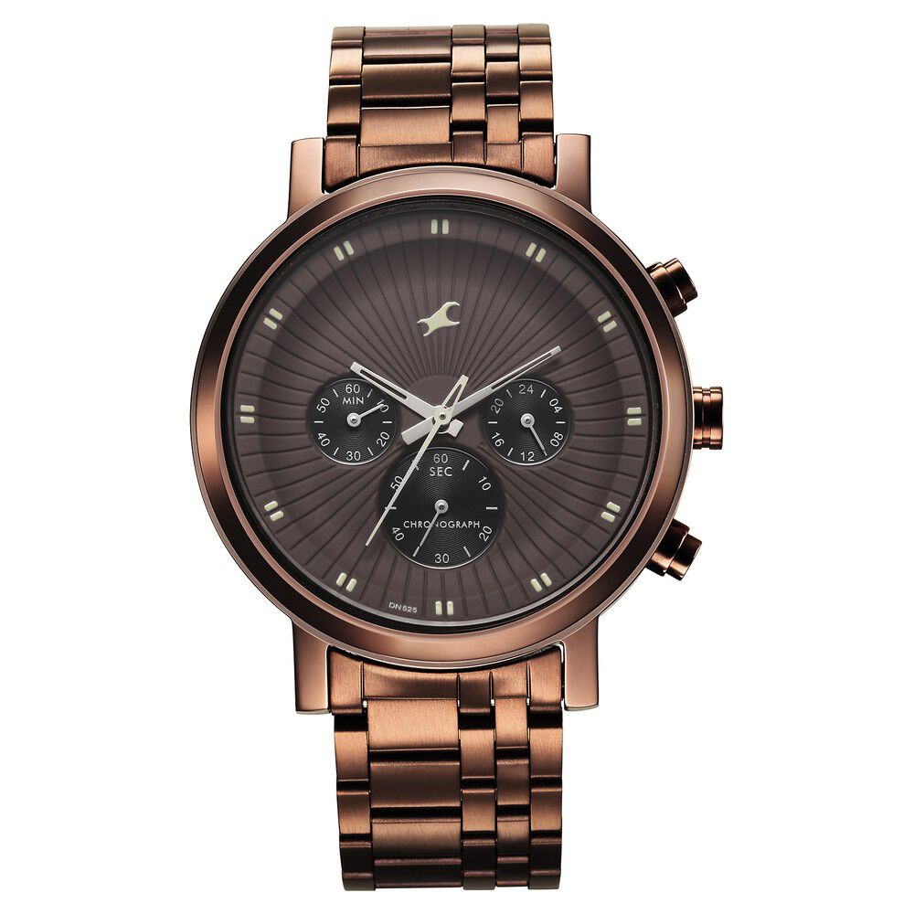 Fastrack gold watches for mens outlet