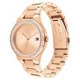 Tommy Hilfiger Quartz Analog Rose Gold Stainless Steel Strap for Women - image number 1
