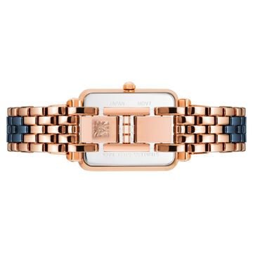 Anne Klein Quartz Analog Blue Dial Ceramic Strap Watch for Women