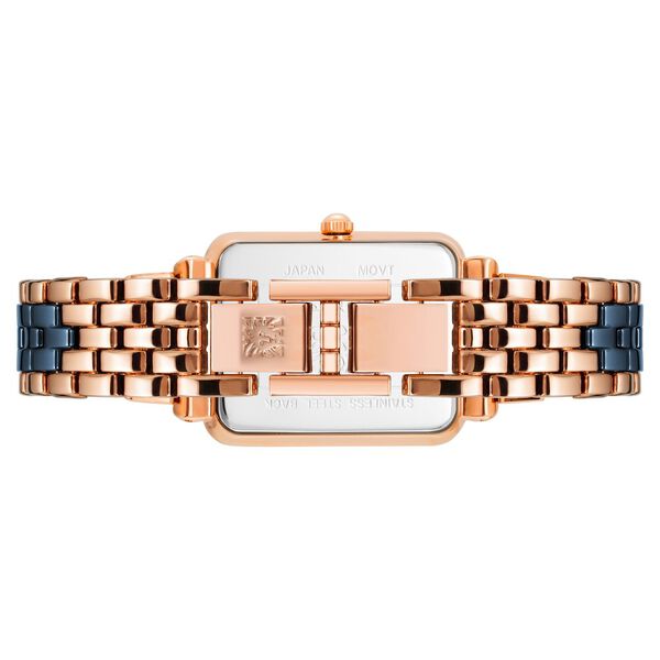 Anne Klein Quartz Analog Blue Dial Ceramic Strap Watch for Women - image number 2