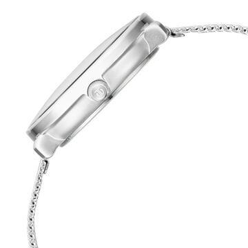 Titan Women's Svelte Black: Multi-Function Watch with Metal Strap