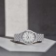 Titan Quartz Analog with Date White Dial Stainless Steel Strap Watch for Men - image number 0