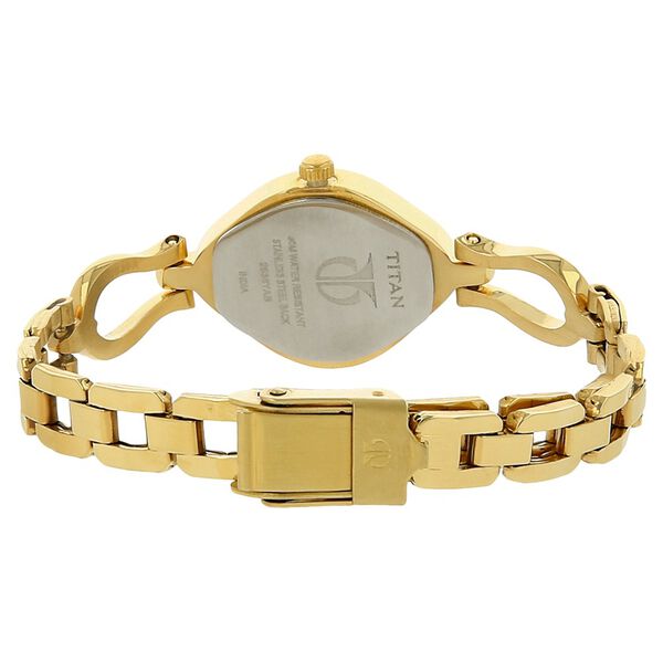 Titan Karishma Brown Dial Analog Stainless Steel Strap Watch for Women - image number 3