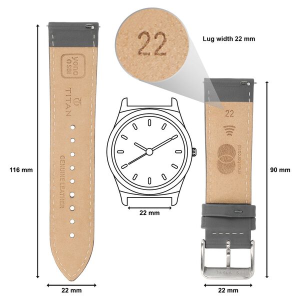 Titan Pay - India's First Payment Strap (22mm) - image number 3