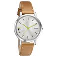 Sonata Play White Dial Women Watch With Leather Strap