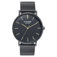 Sonata Poze Quartz Analog Black Dial Black Metal Strap Watch For Men - image number 1