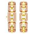 Anne Klein Quartz Analog Pink dial Metal Strap Watch for Women - image number 2