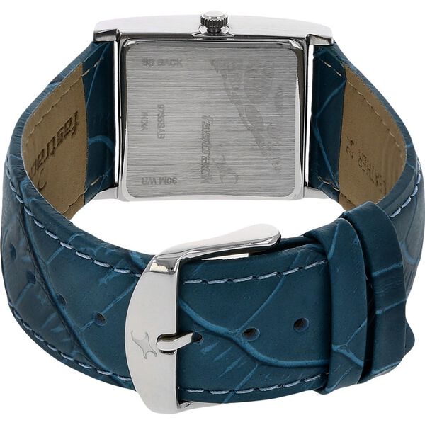 Fastrack Quartz Analog Silver Dial Leather Strap Watch for Girls - image number 3