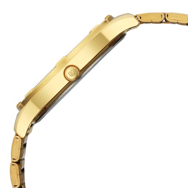 Titan Karishma Quartz Analog Green Dial Golden Stainless Steel Strap Watch For Men - image number 5