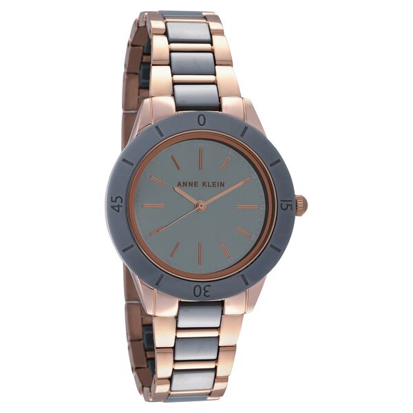 Anne Klein Quartz Analog Blue Dial Ceramic Strap Watch for Women - image number 1