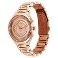 Titan Purple Glitz Rose Gold Dial Analog Stainless Steel Strap Watch for Women - image number 2