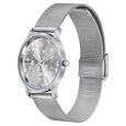 Sonata Silver Lining Silver Dial Women Watch With Stainless Steel Strap - image number 1