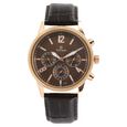 Titan Men's Metropolitan Luxe: Multifunction brown Dial with leather Strap - image number 0