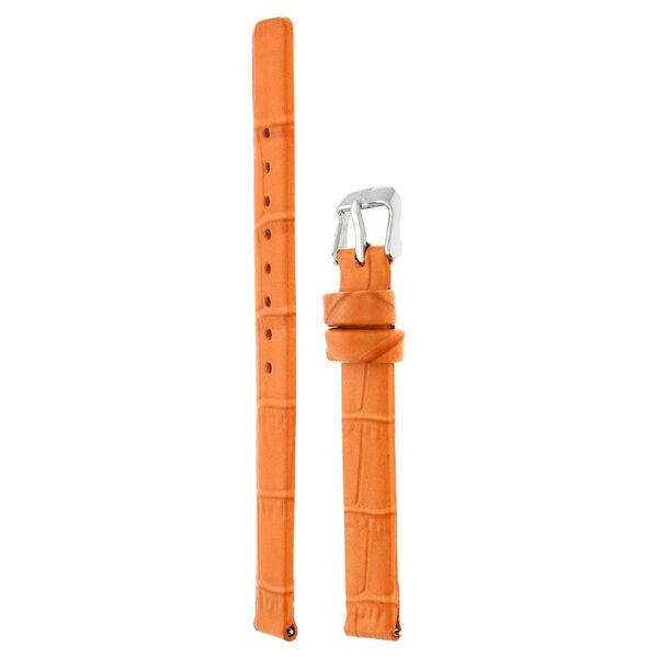 16 mm Orange Genuine Leather Strap for Women - image number 2