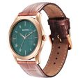 Titan Karishma Green Dial Analog Leather Strap Watch for Men - image number 2