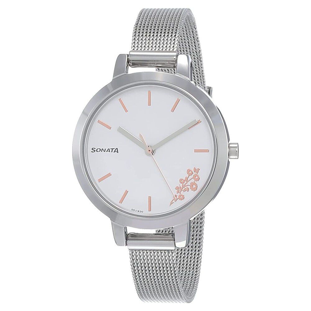Sonata hand watch for girl shop