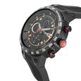Titan Octane Black Dial Chronograph PU Strap watch for Men - image number 2