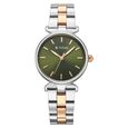 Titan Workday Edit Quartz Analog Green Dial Two Toned Stainless Steel Strap Watch For Women - image number 0
