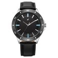 Fastrack Stunners X Quartz Analog Blue Dial Leather Strap Watch For Guys