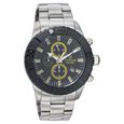 Titan Quartz Analog Black Dial Stainless Steel Strap Watch for Men
