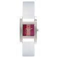 Fastrack Quartz Analog Grey Dial Leather Strap Watch for Girls