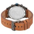 Police Quartz Multifunction Blue Dial Leather Strap Watch for Men - image number 2