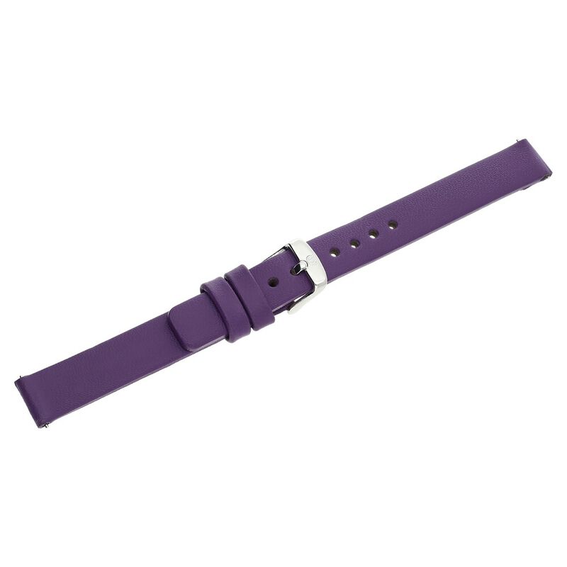 12 mm Purple Genuine Leather Strap for Women - image number 3
