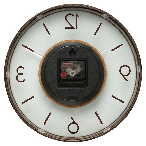 Titan Glass-Wood Fusion Wall Clock - image number 4