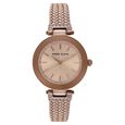 Anne Klein Quartz Analog Rose Gold Dial Metal Strap Watch for Women - image number 0