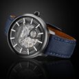 Titan Octane Aerobatics Mechanical Analog Black Dial Nylon Strap Watch for Men - image number 0