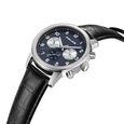 Police Quartz Multifunction Blue Dial Leather Strap Watch for Men - image number 3