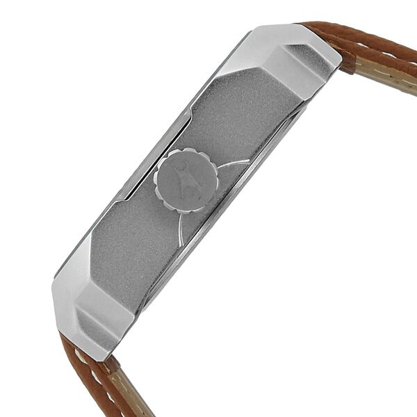 Fastrack Commando Quartz Analog White Dial Leather Strap Watch for Guys - image number 2