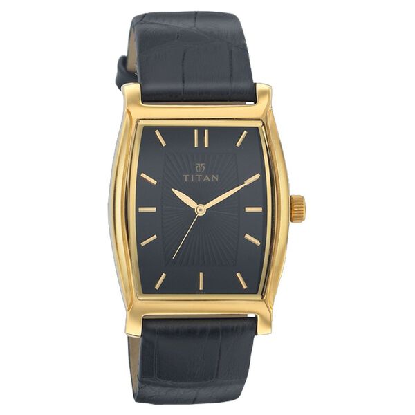 Titan Quartz Analog Black Dial Watch for Men - image number 0