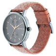 Titan Athleisure Grey Dial Analog Leather Strap Watch for Men - image number 2