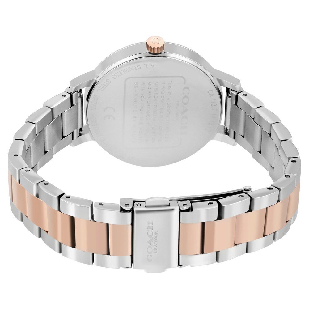 Coach watch shop women's silver