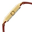 Titan Quartz Analog Red Dial Leather Strap Watch for Women - image number 2
