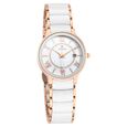 Titan Quartz Analog with Date Mother of Pearl Dial Stainless Steel & Ceramic Strap Watch for Women - image number 0