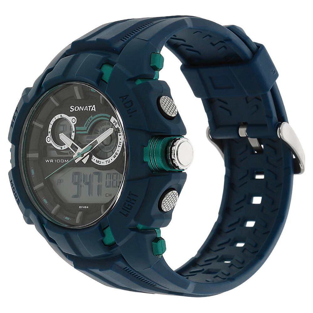 Sonata analog digital watch clearance