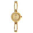 Titan Quartz Analog White Dial Metal Strap Watch for Women