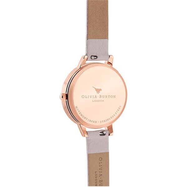 Olivia Burton Quartz Analog Multicoloured Dial Leather Strap Watch for Women - image number 3