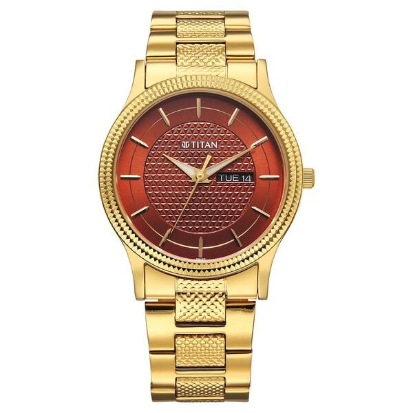 Titan Karishma Wedding Edit Brown Dial Men's Watch - Image 10