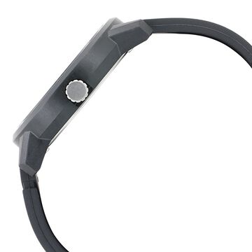 Sonata Quartz Analog Black Dial Plastic Strap Watch for Men