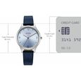 Titan Neo Quartz Analog Blue Dial Blue Leather Strap Watch For Women - image number 3