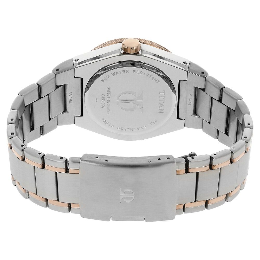 Titan watch 50m water resistant price best sale