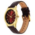 Titan Karishma Festive Analog with Mahogany Brown Dial Brown Leather Strap Watch for Men - image number 4
