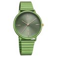 Fastrack Vyb Bliss Quartz Analog Green Dial Metal Strap Watch For Girls - image number 2